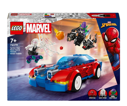 Klocki LEGO® LEGO Marvel Super Heroes 76279 Wyścigówka Spider-Mana i Zielony Goblin